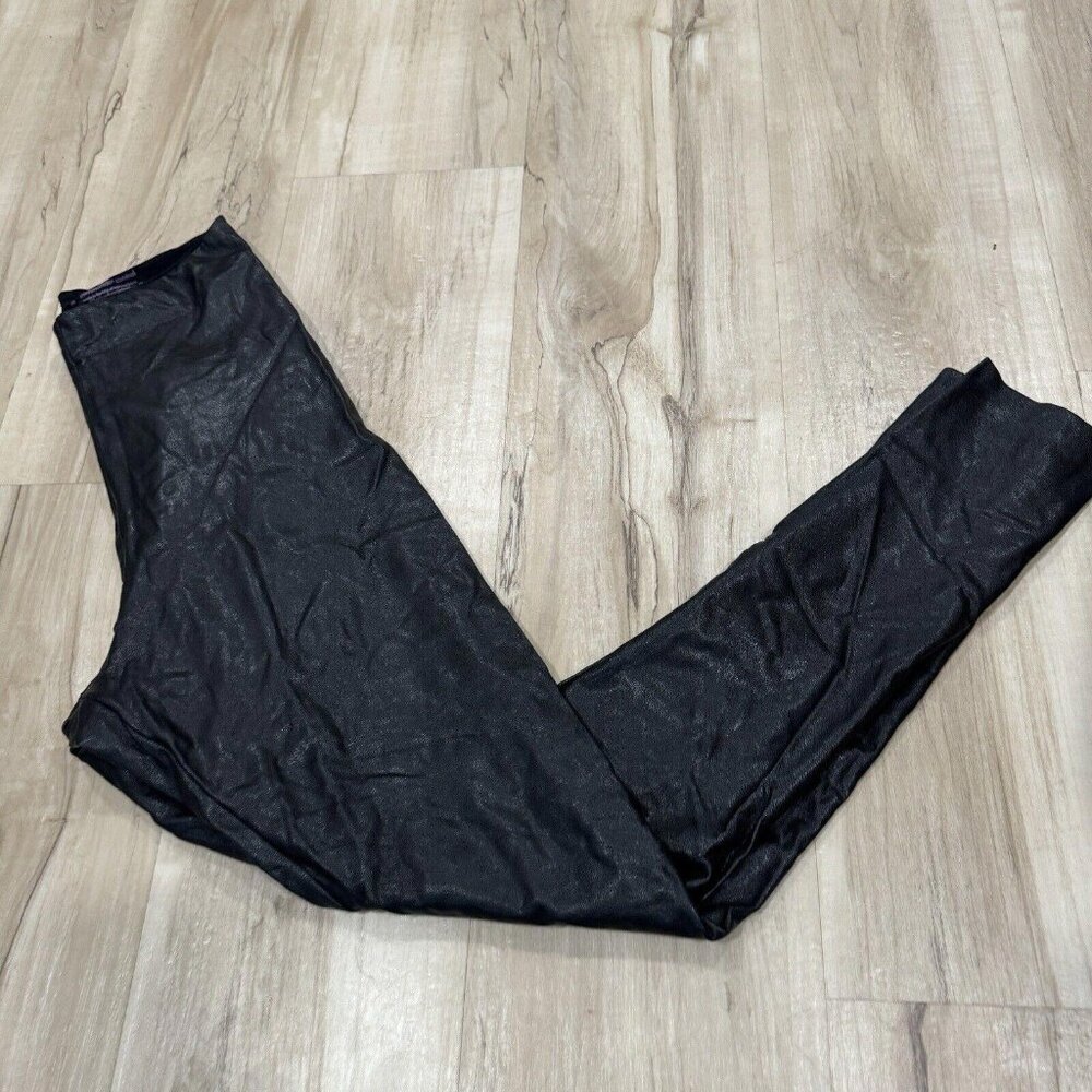 commando Faux Leather Leggings with Perfect Control Black Medium M